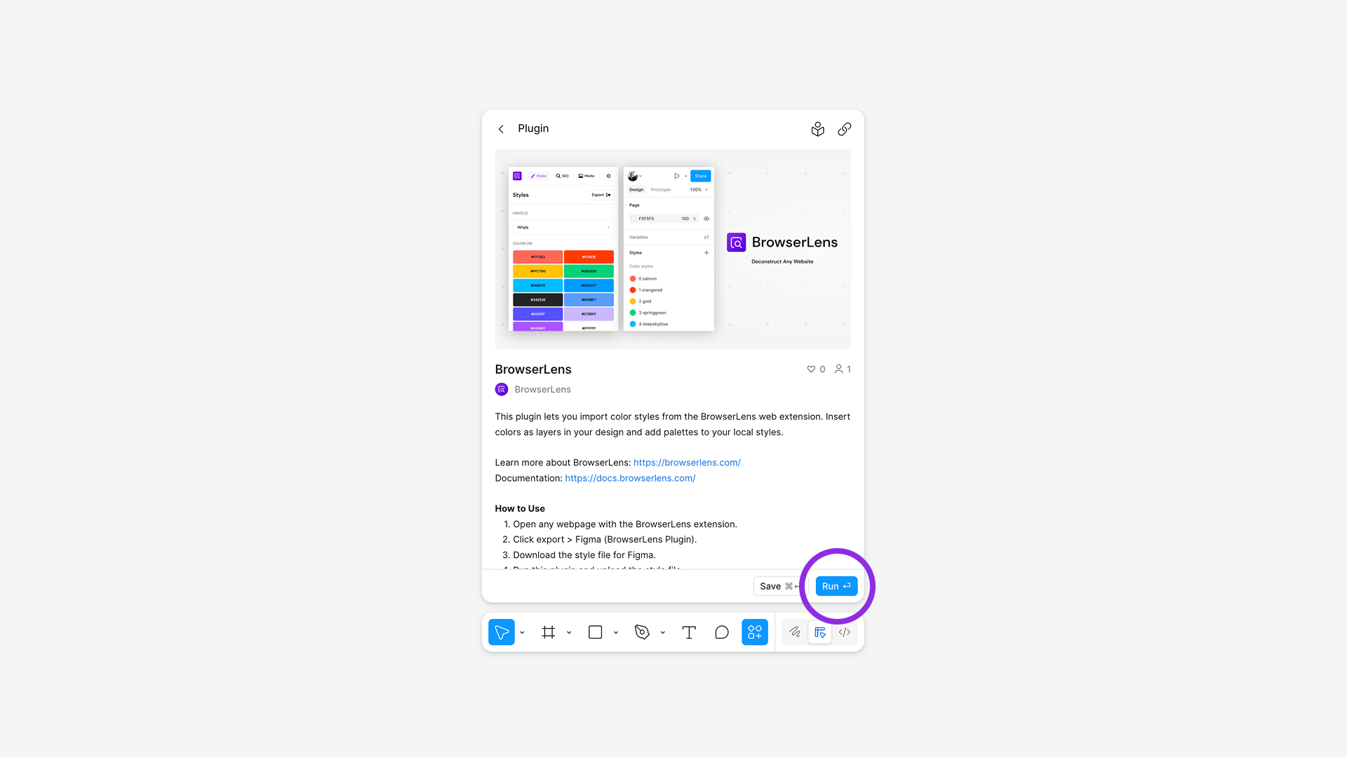 Export Action Tab