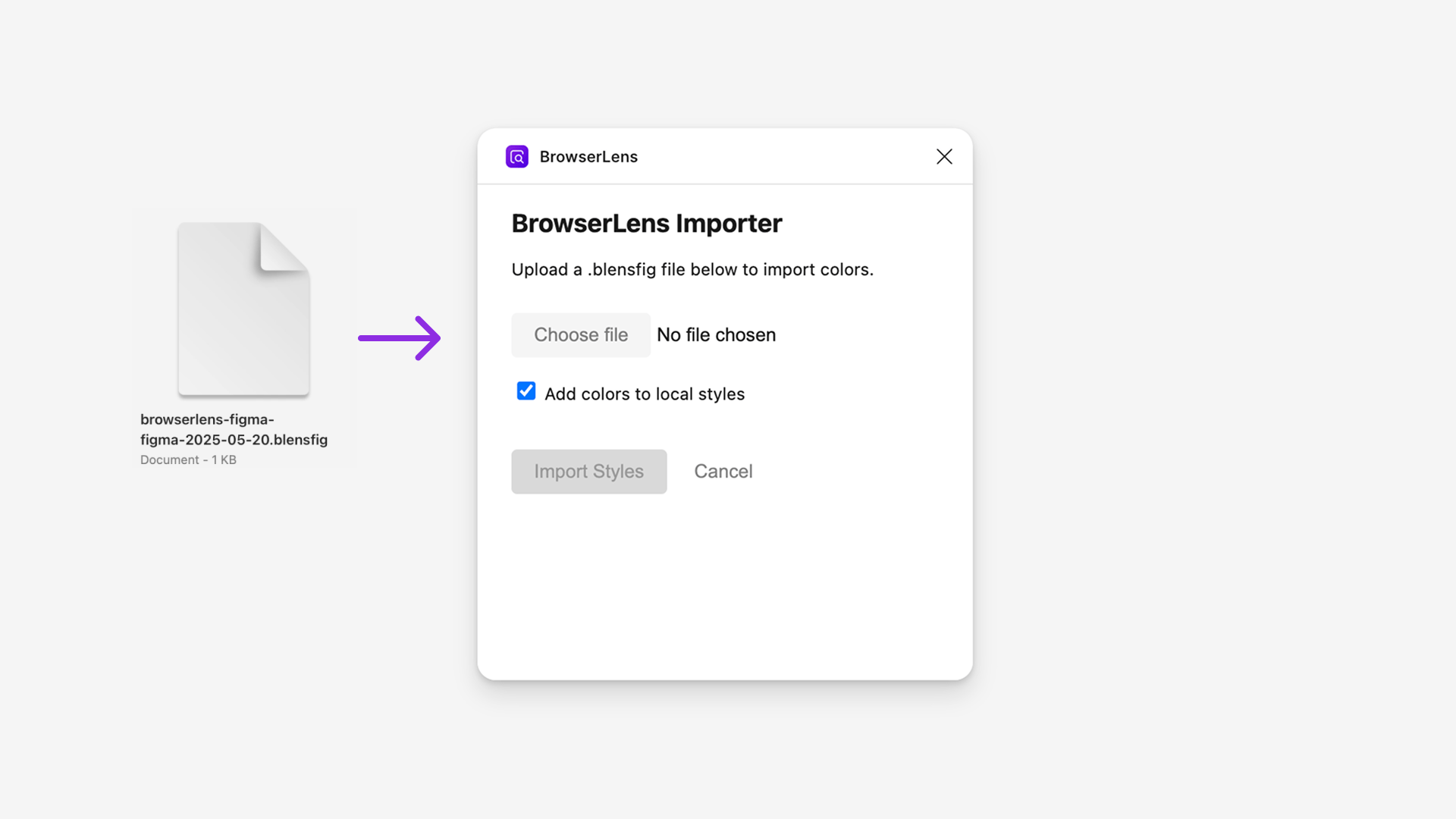 Export Action Tab
